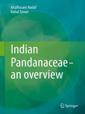 cover image of Indian Pandanaceae--an overview